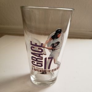 Nice baseball glass